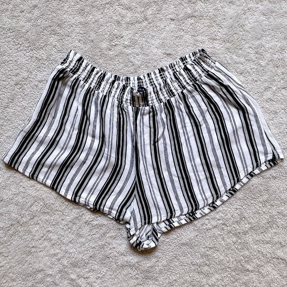 Kendall & Kylie Stripped Shorts
